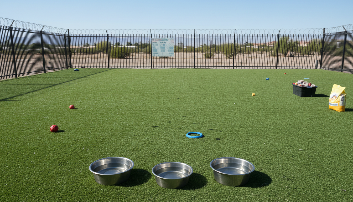 What it costs for a typical LV dog daycare — Sparkly Turf Las Vegas